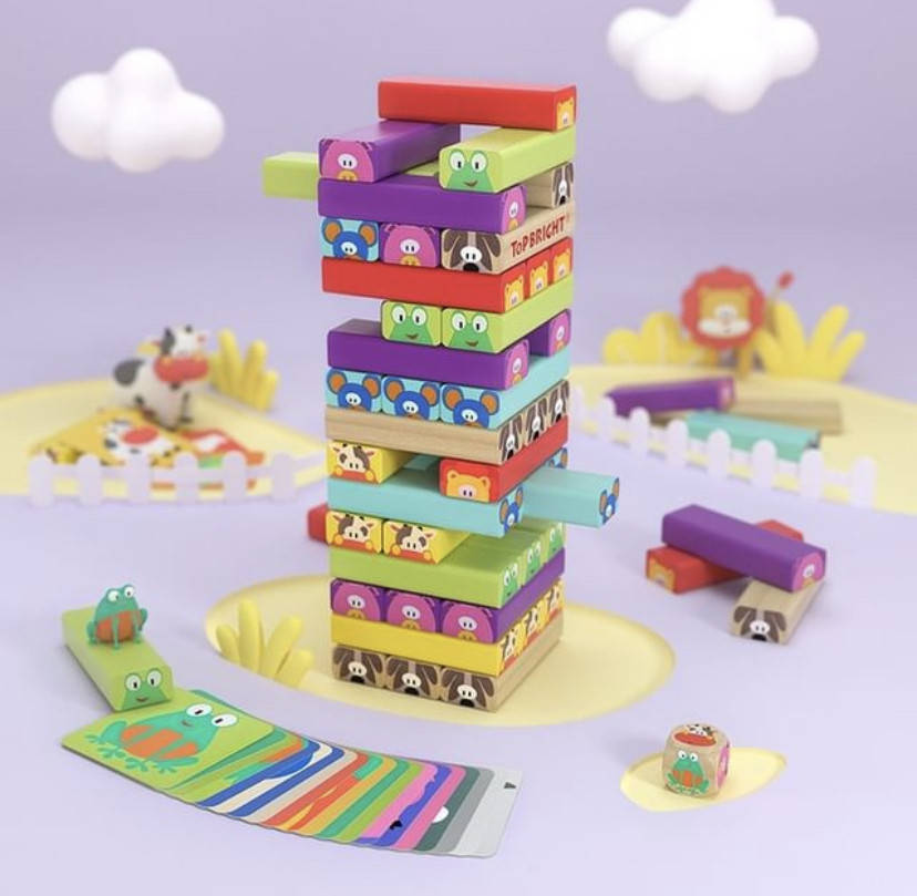 

Игра для всей семьи Дженга от Top bright