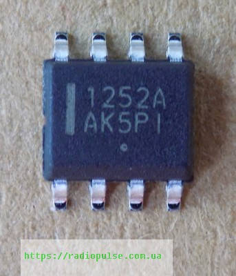 

Микросхема NCP1252A ( 1252A , NCP1252ADR2G ) оригинал , so-8
