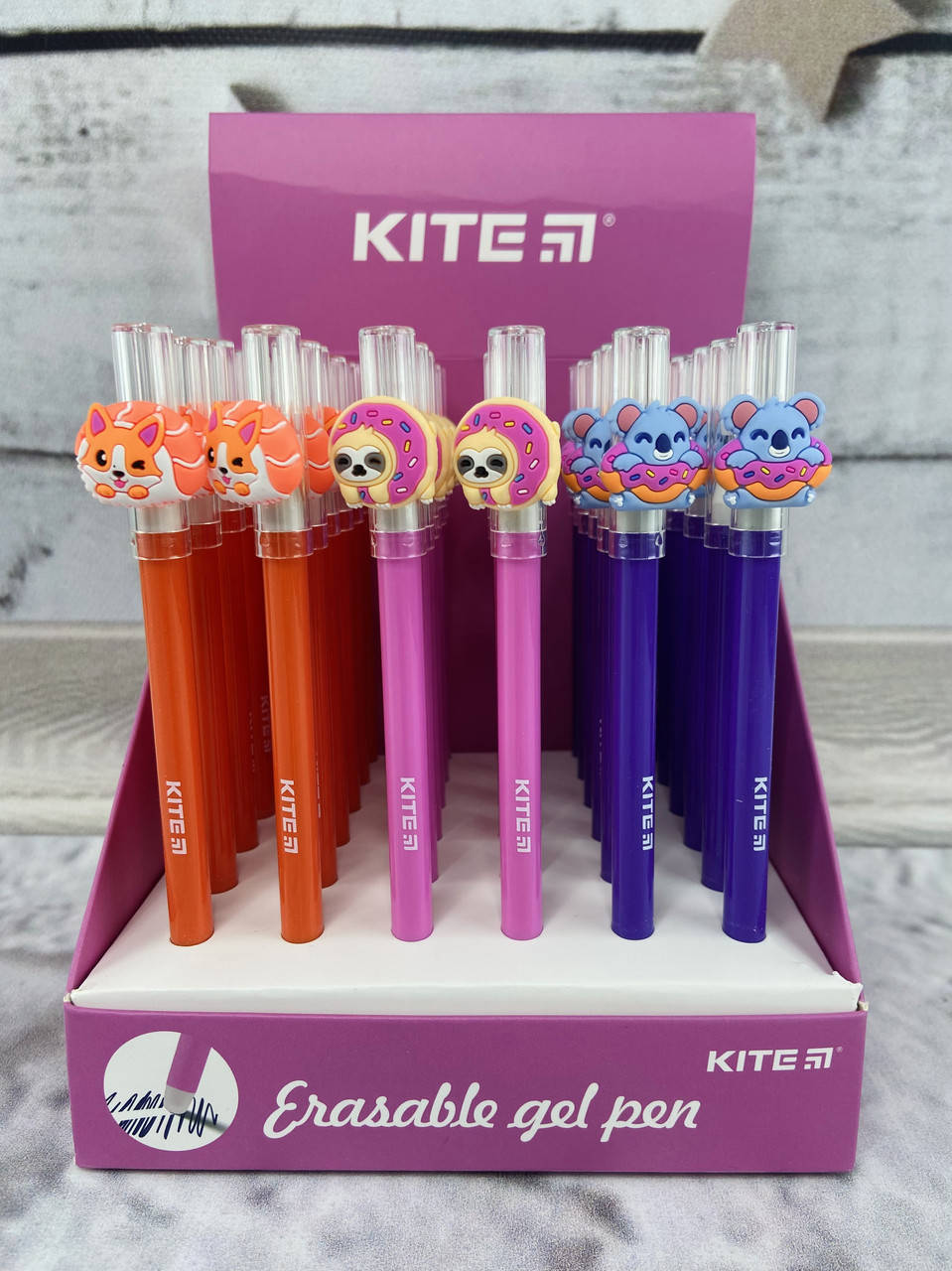 

Ручка Пиши-стирай Sweet гелевая синяя К21-351 Kite Німеччина