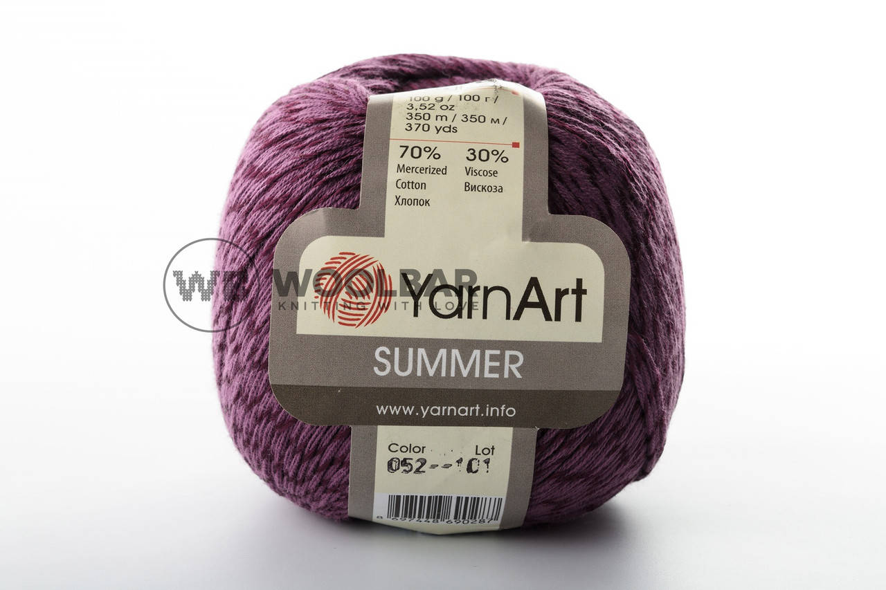 

Пряжа YarnArt Summer 52 фиолетовый