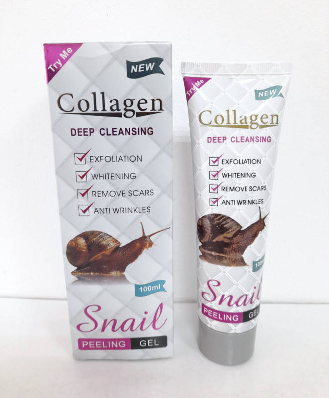 

Пилинг-гель для лица Collagen Snail осветляющий PM6922
