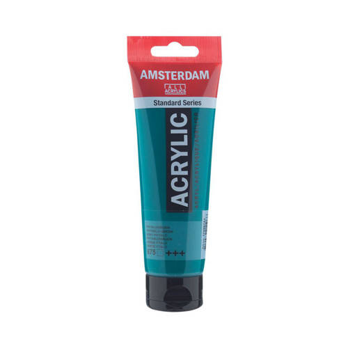 

Краска акриловая AMSTERDAM, (675) Зеленая ФЦ, 120 мл, Royal Talens
