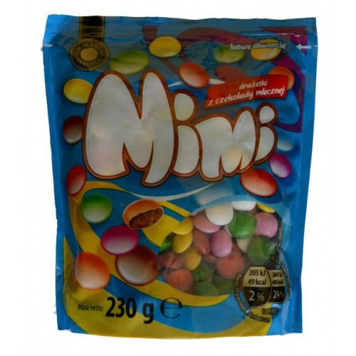 

Разноцветные драже Mimi из молочного шоколада 230г Польша