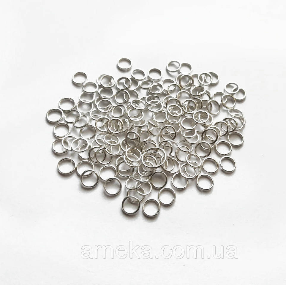 

Кольцо соединительное 0,5 см под серебро