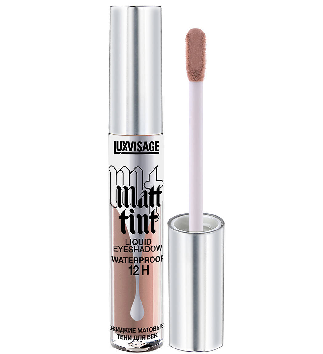 

Тени для век жидкие матовые Matt tint Waterproof 12H LuxVisage 104 ( COOL TAUPE)