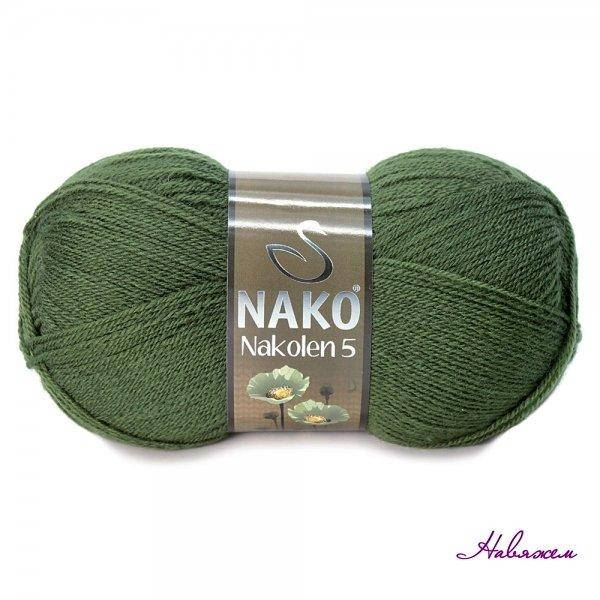 

Пряжа Nakolen 5 - 1902, Хаки