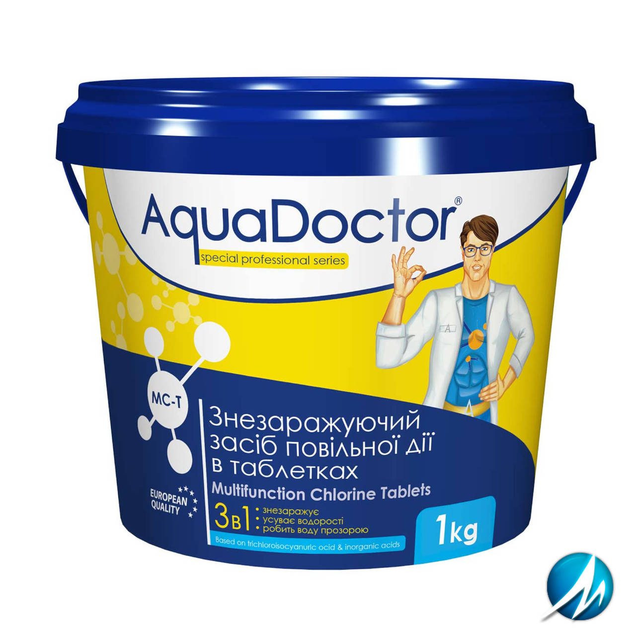 

Средство 3 в 1 по уходу за водой AquaDoctor MC-T, 1 кг