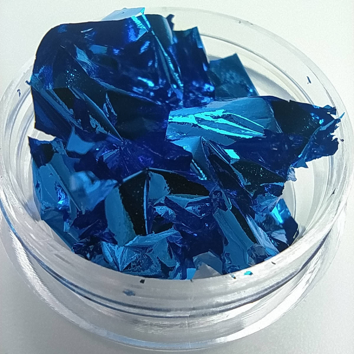 

Поталь жатая фольга в баночке