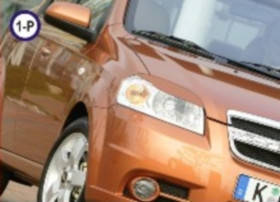 

Реснички на фары Chevrolet Aveo 2005- тип1, Черный