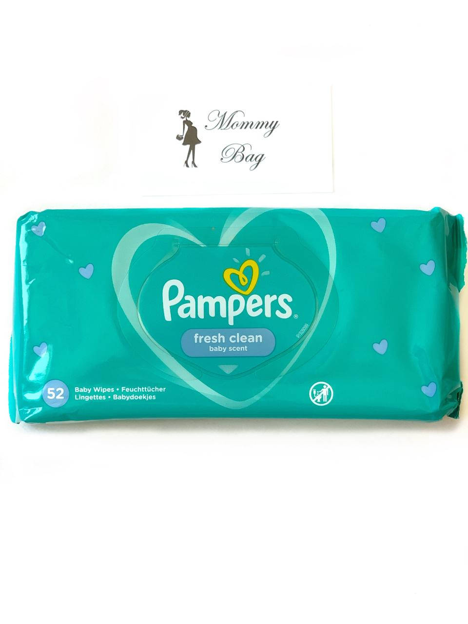 

Влажные салфетки Pampers Fresh Clean 52 шт
