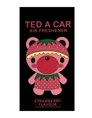 

Ароматизатор в авто / гардероб ягодный Ted a Car Strawberry, клубника