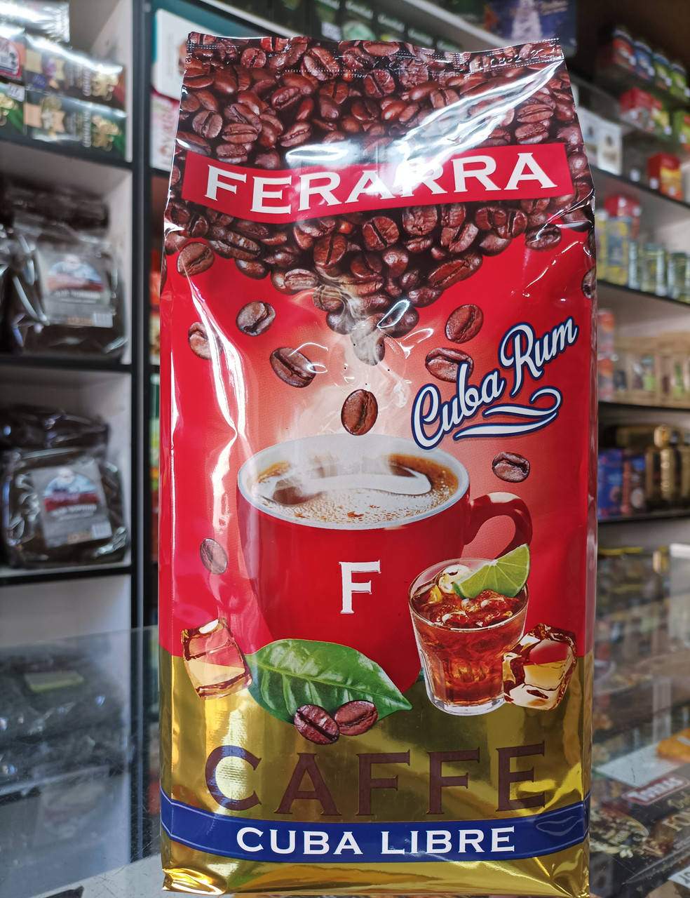 

Кава в зернах Cuba Libre Ферарра 1 кг