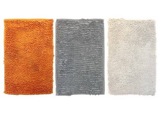 

Килимок макарон довгий ворс 40*60 см прямокутний ООПТ, Разные цвета