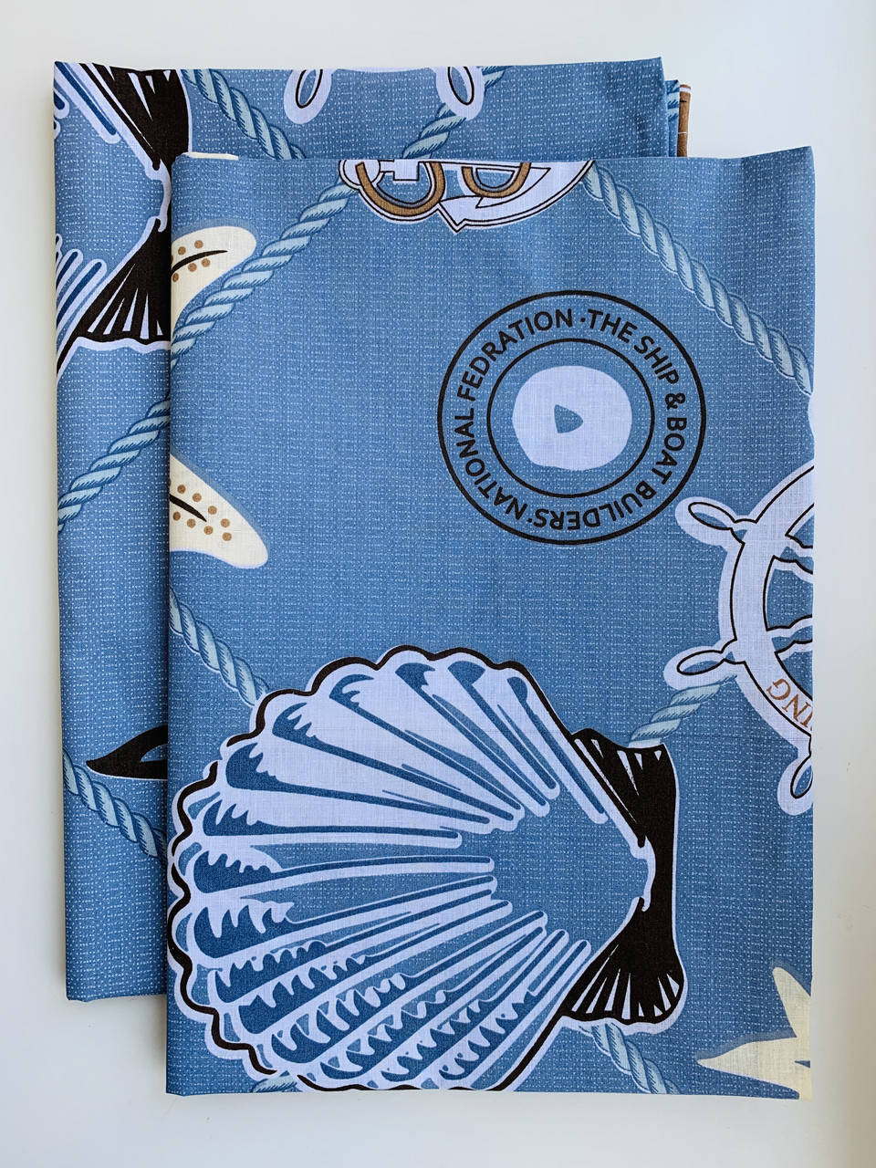 

Наволочка 50 * 70 см 100% хлопок, Синий