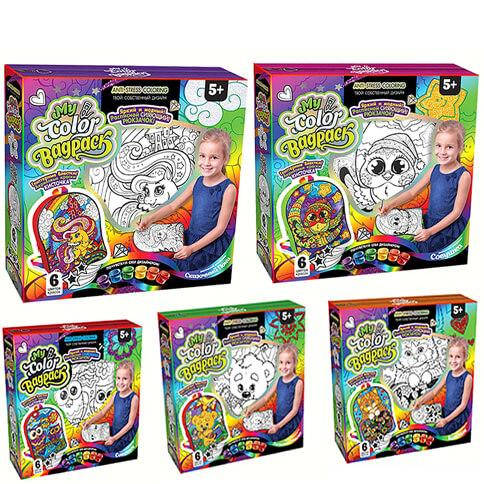 

Комплект креативного творчества "My Color BagPack" рюкзак-раскраска 7383