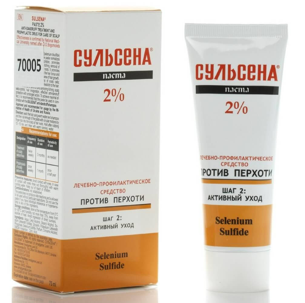 

Паста Сульсена 2 % 75 мл