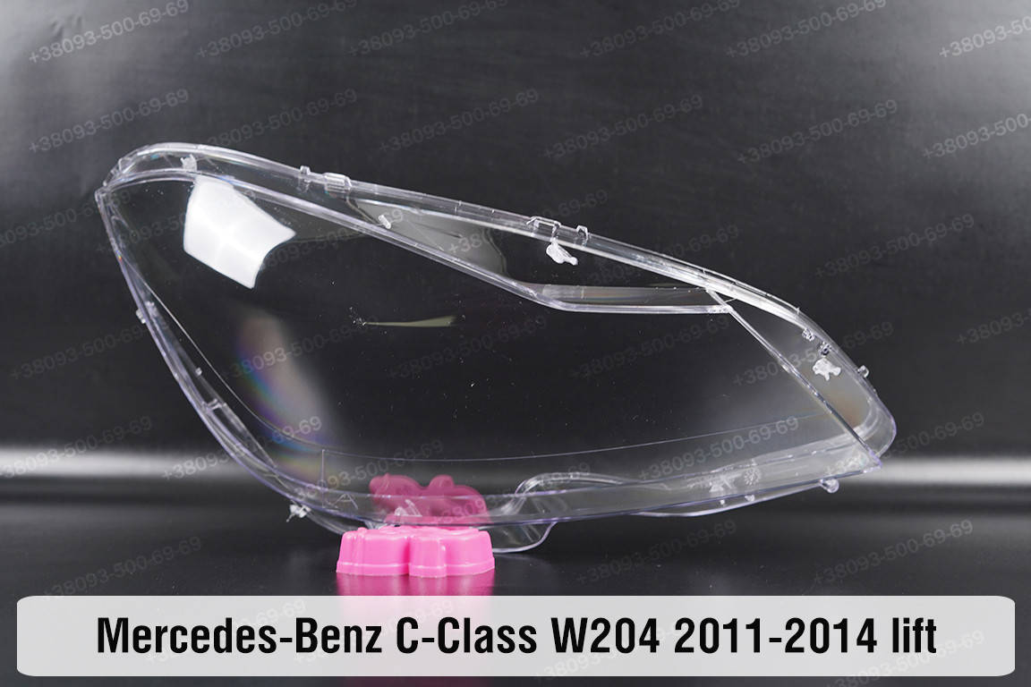 

Стекло фары Mercedes-Benz C-Class W204 (2011-2014) рестайлинг правое