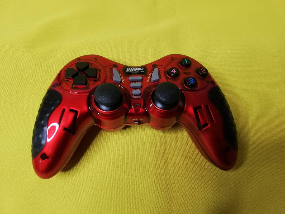 

Геймерский Джойстик Wireless для PS2 PS3 PC Android TV Box (красный)