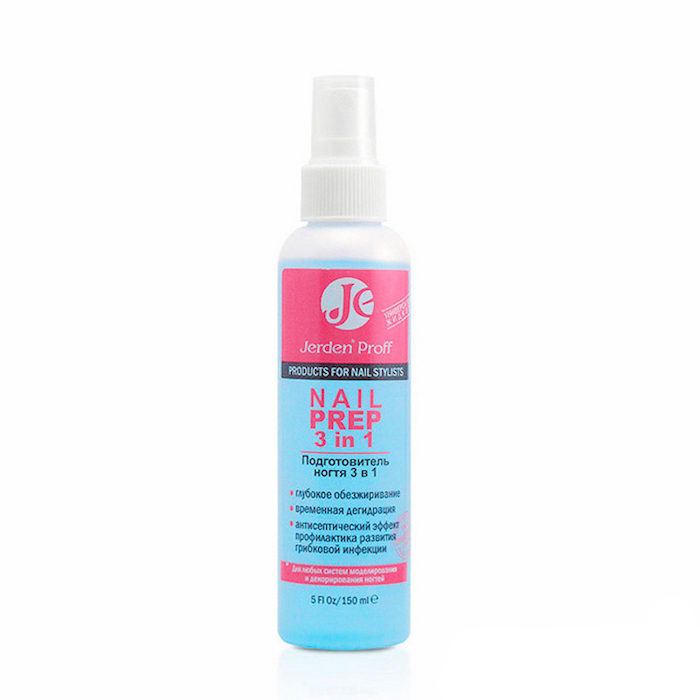 

Универсальная жидкость Jerden Proff NAIL PREP 3 in 1, 150 мл