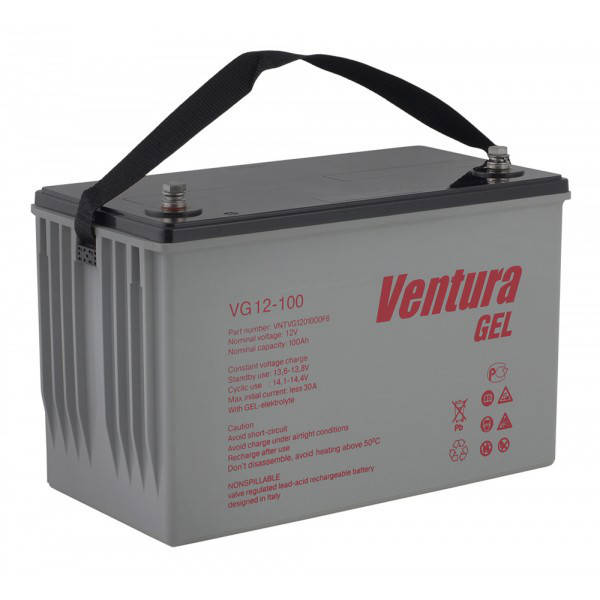 

Аккумулятор гелевый - 100 Ач 12В GEL Ventura VG 12-100