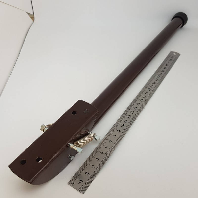 

Дверной упор откидной Металл STAR L-425мм R-25мм (коричневый)