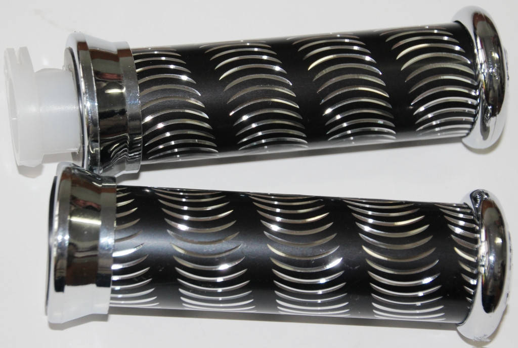 

Ручки руля алюминиевые чёрные