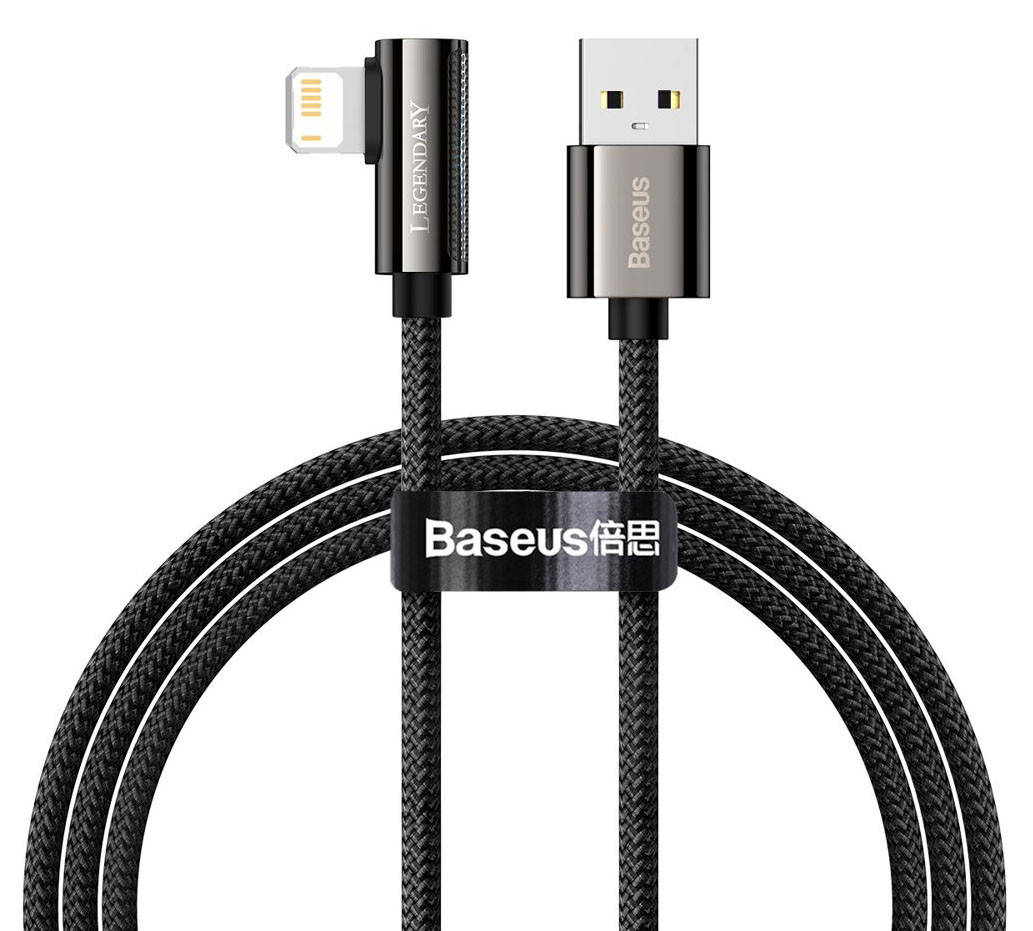

Игровой кабель для зарядки телефона/смартфона Baseus Legend USB - Lightning 2.4 А 1 м (CALCS-01)