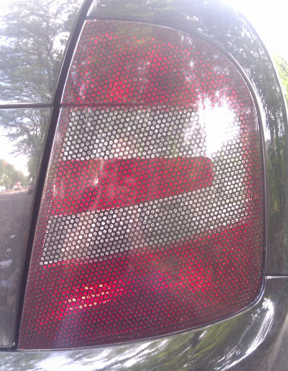 

Перфорированная пленка для оптики черная 100х30 см, Черный