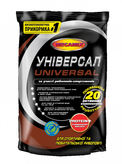 

Прикормка Megamix "Универсал" 0,9 кг