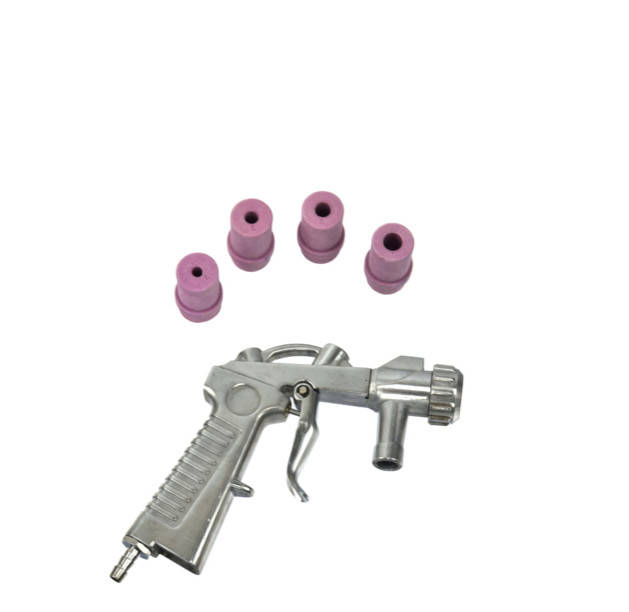 

Пескоструйный пистолет Geko G02006 + 4 насадки