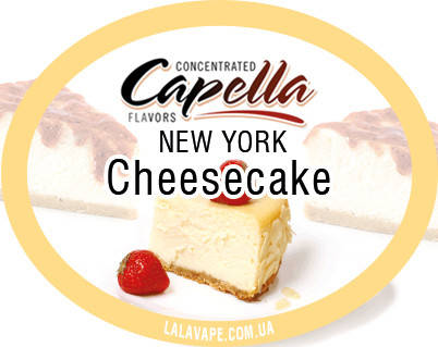 

Ароматизатор Capella New York Cheesecake (New York чизкейк) 10мл