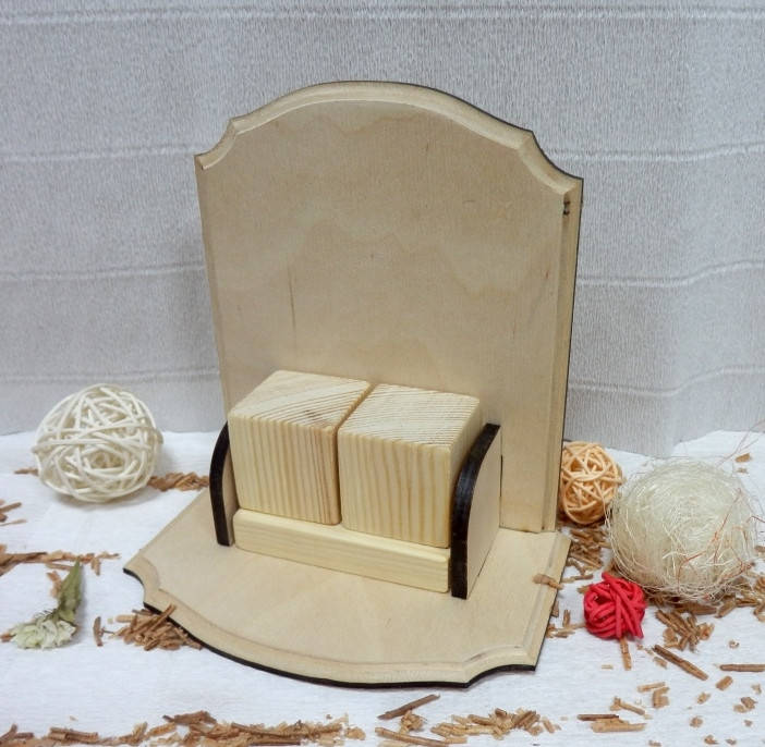 

Заготовка для декупажа Вечный календарь с фрезой