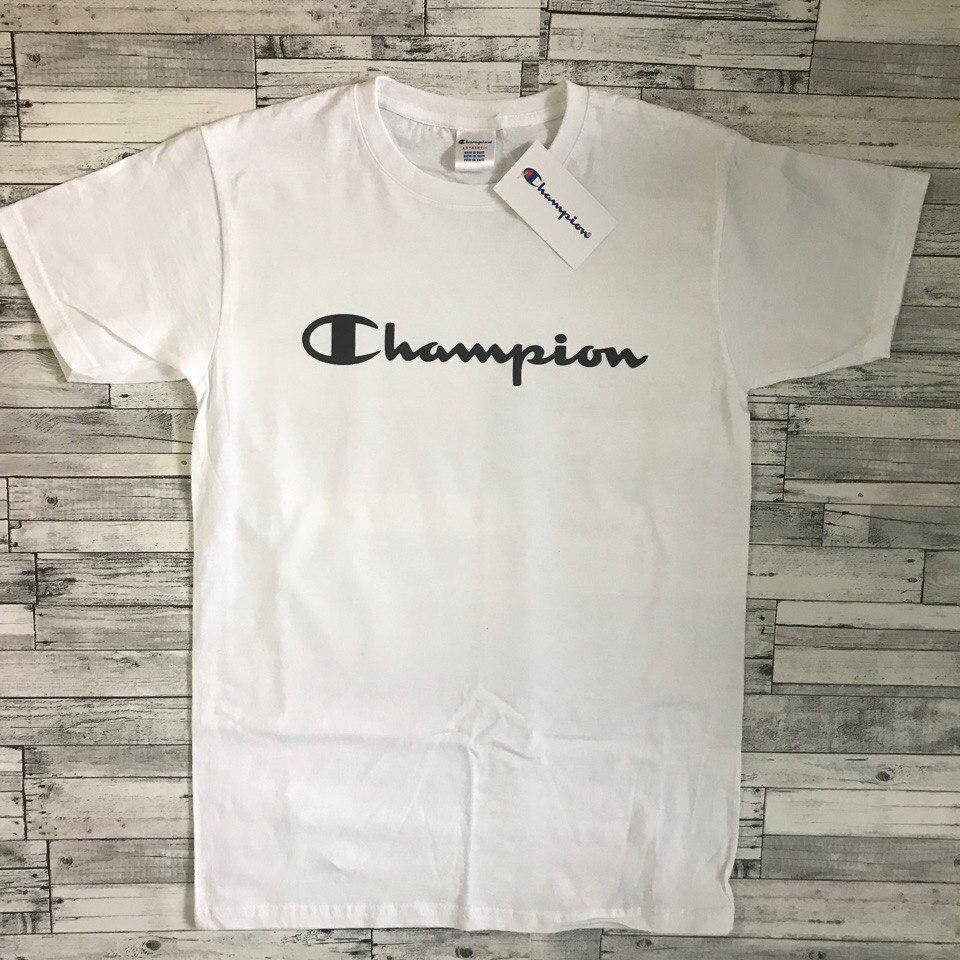 

Футболка с принтом Champion |