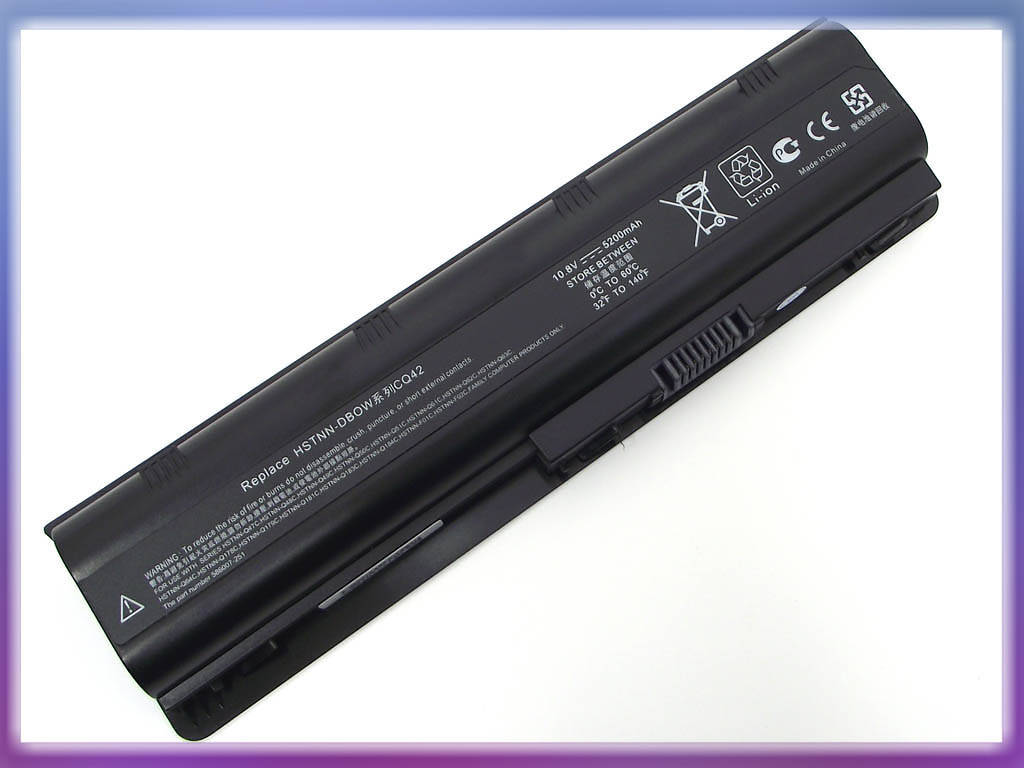 

Батарея MU06 для HP Pavilion G6-1000, G4-1000, DV7-4000, DV7-5000, DV7-6000 Series (MU09) (10.8V 5200mAh)