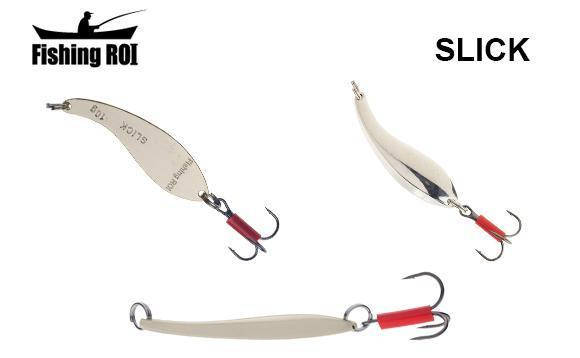

Блесна Fishing ROI Slik 14 gr цвет 001 ( серебро )