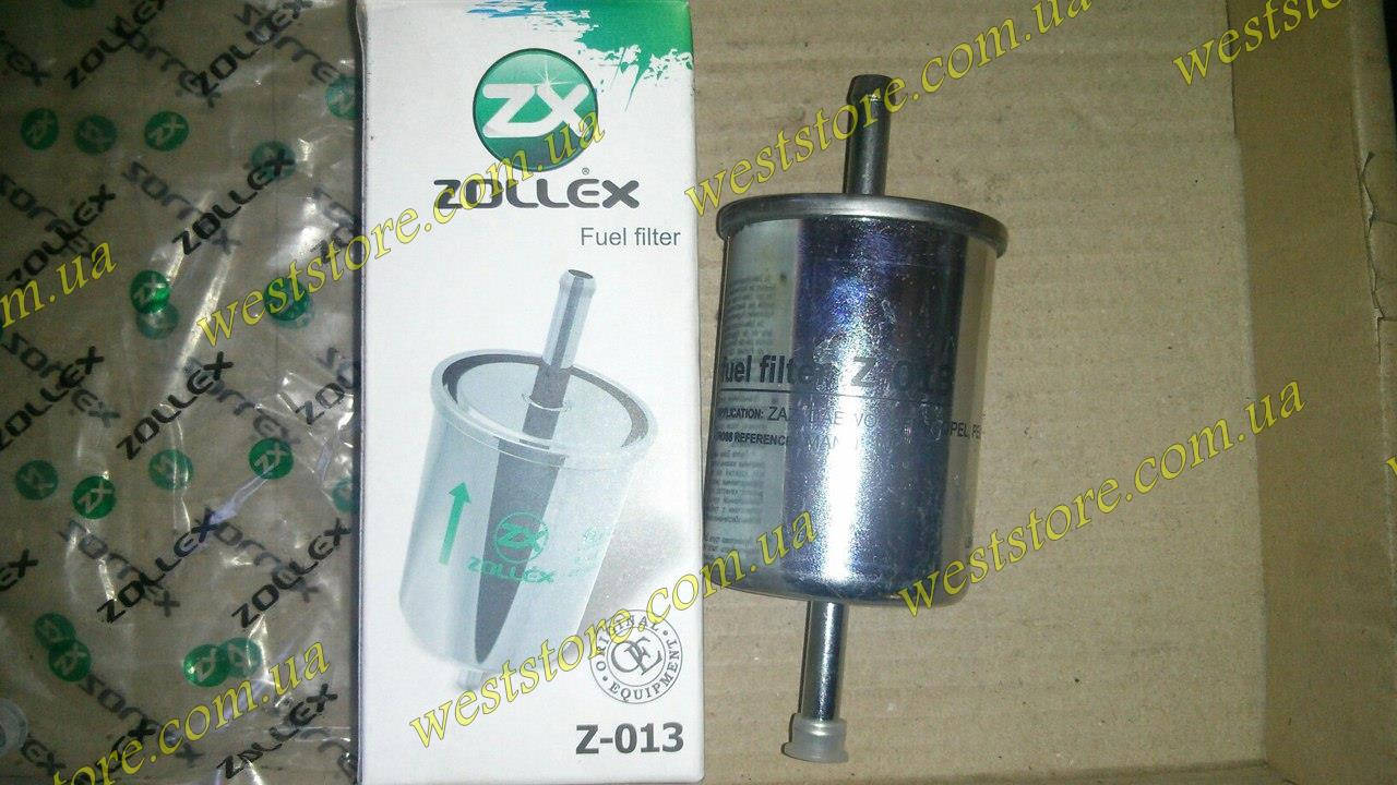 

Фильтр топливный заз 1103 Славута 1102 Таврия инжектор ZOLLEX (под хомут Z-013)