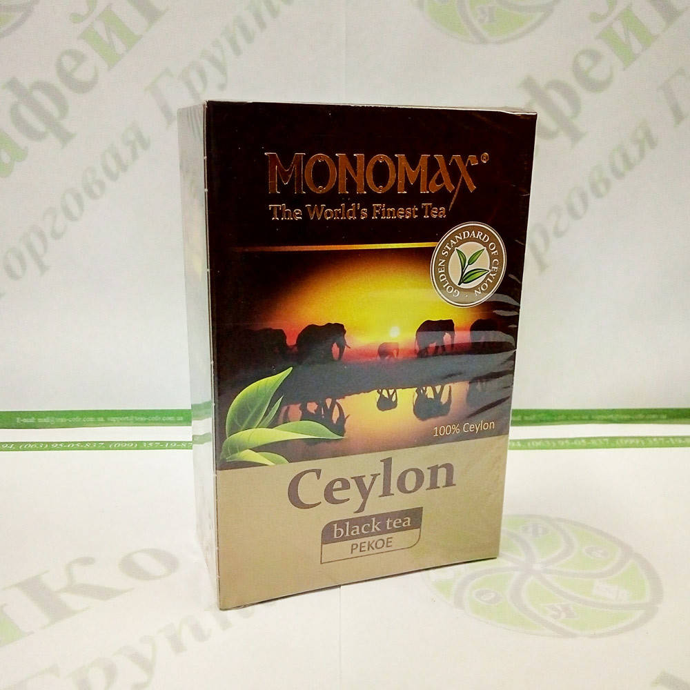 

Чай Мономах Ceylon Цейлон черный 90г