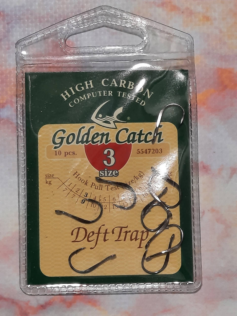 

Крючок "Golden Catch" №3