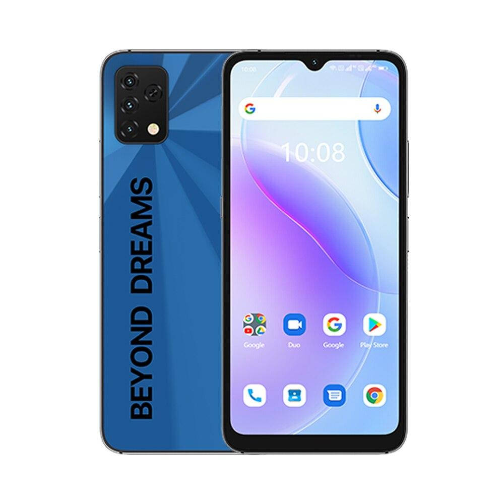 

Смартфон Umidigi A11S 4/32Gb blue сенсорный мобильный телефон с большим экраном, Синий