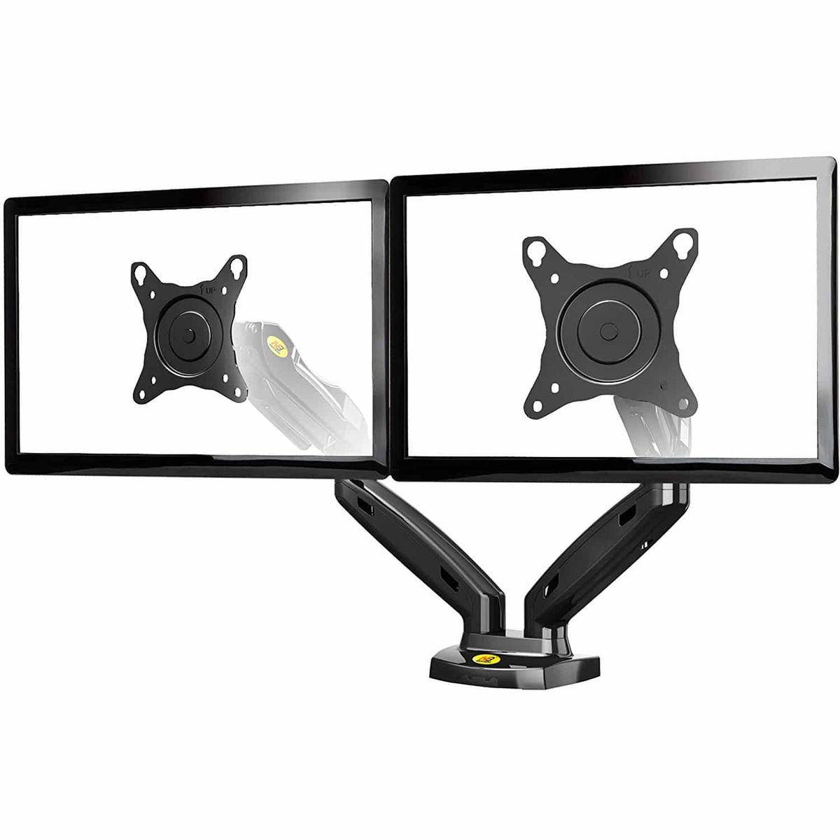 

Настольное крепление для двух мониторов (кронштейн) 17"-30" NB F160 (8008), Черный