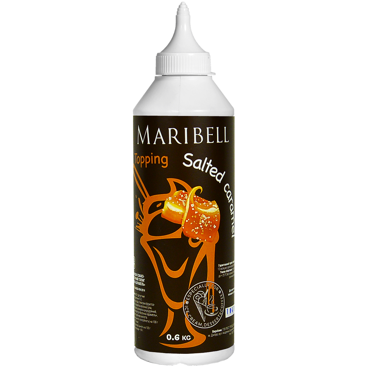 

Топпинг Maribell «Соленая карамель» 600 мл