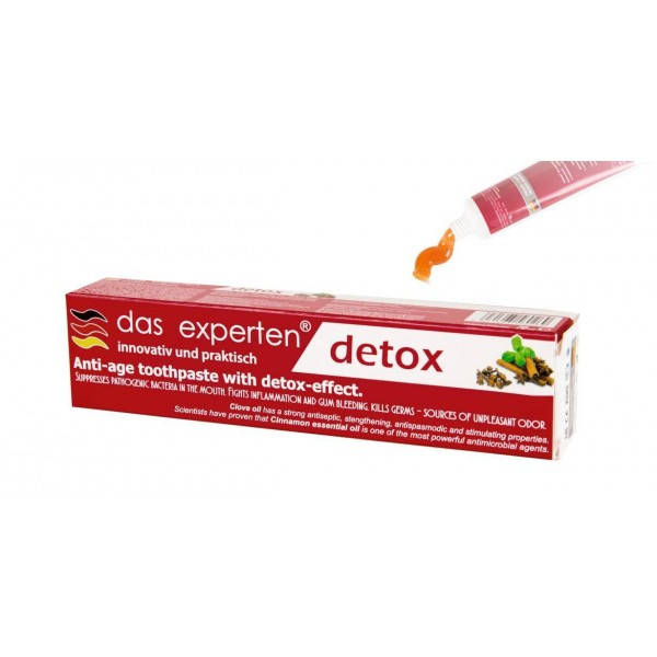 

Зубная паста Das Experten Detox возрастная 40+, 70 мл