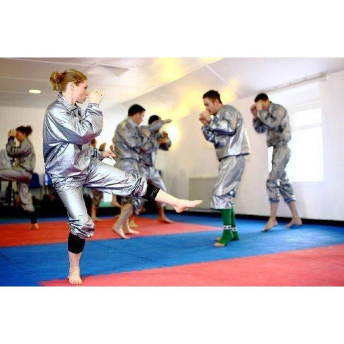 

Костюм сауна для похудения Sauna Suit термо костюм Сауна Сьют похудение с эффектом сауны! доверие, Серый