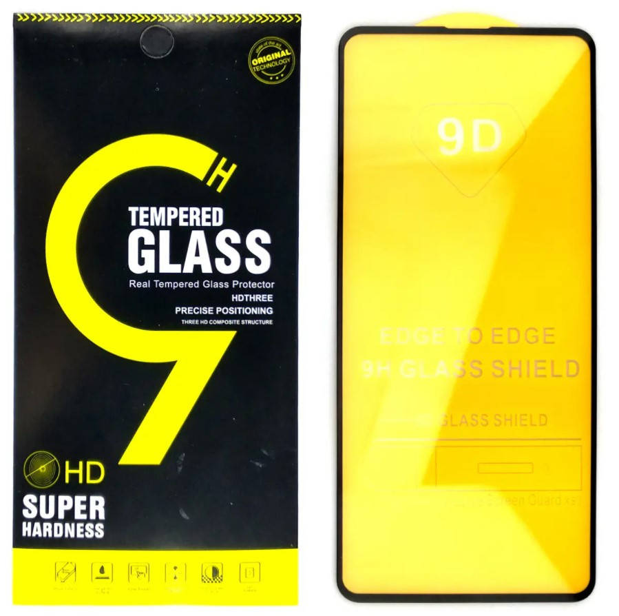 

Защитное стекло 9D для Xiaomi Redmi Note 10 / Note 10s (Черный)