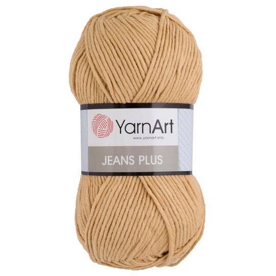 

07 Пряжа YarnArt Jeans Plus бежевый