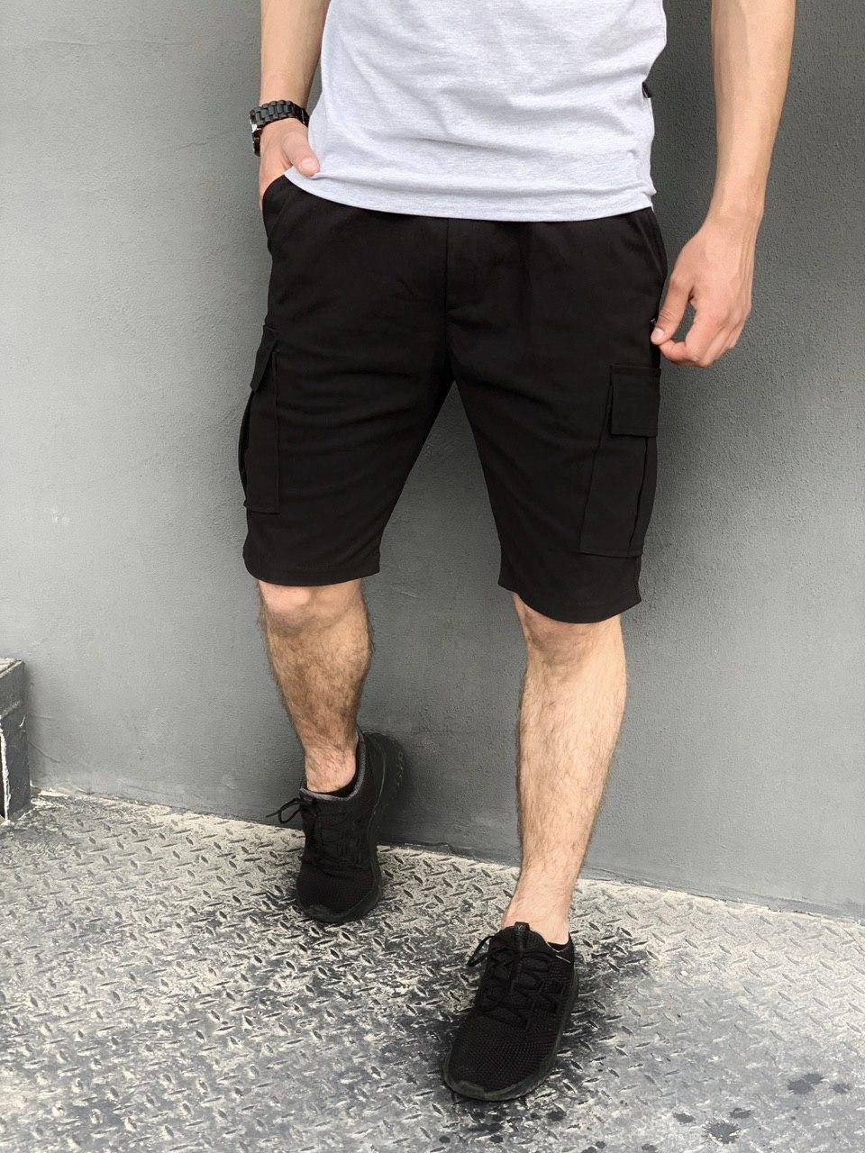 

Мужские Шорты "Miami" Intruder черные летние, Черный