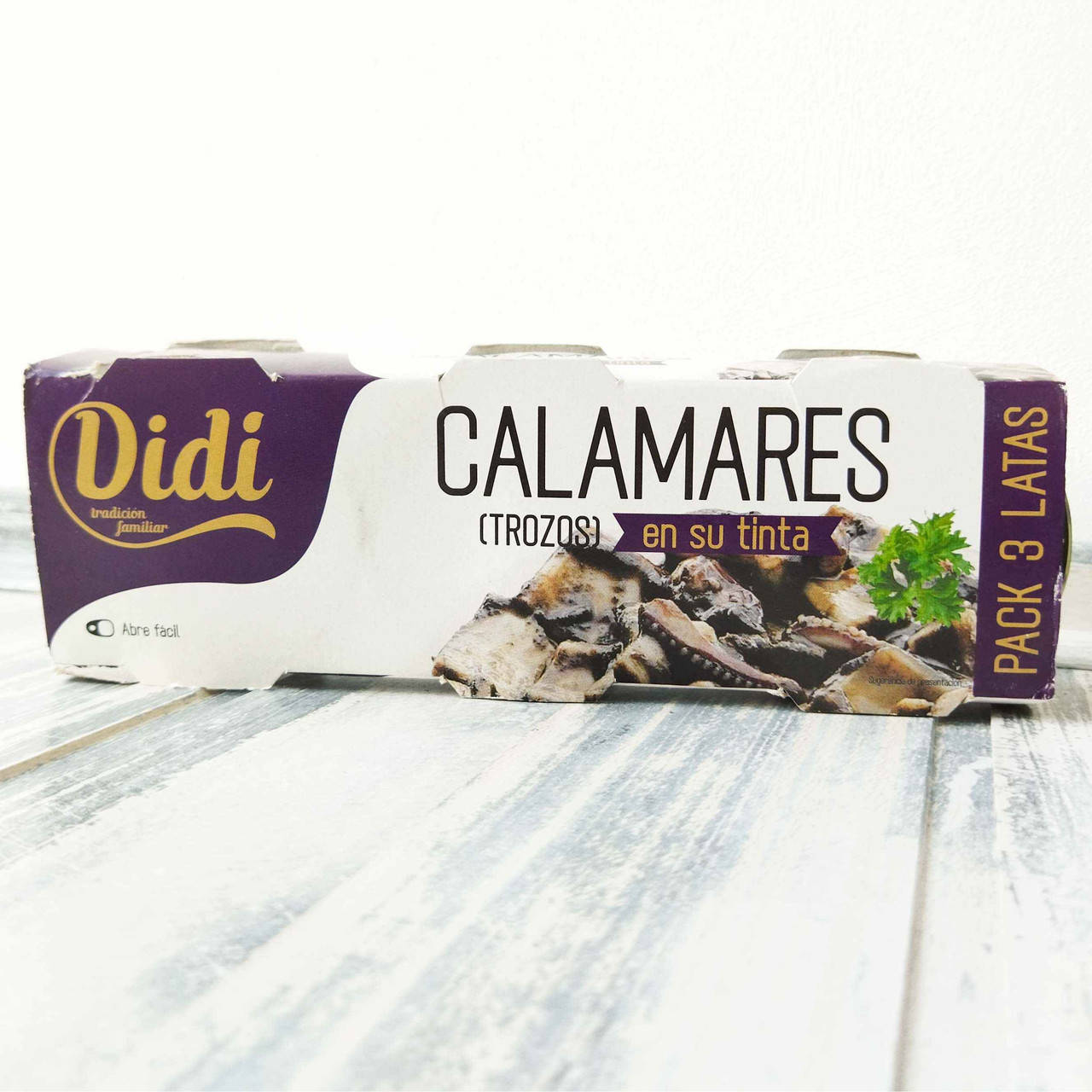 

Кальмары Didi в чернилах каркатицы