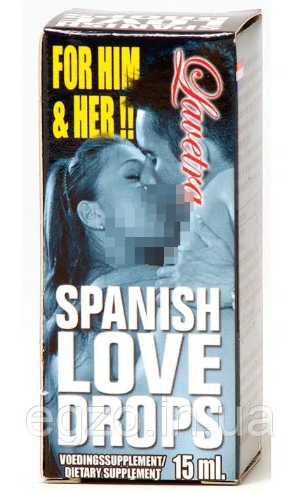 

Возбуждающие капли для двоих SPANISH LOVE DROPS LAVETRA ( 15 ml )