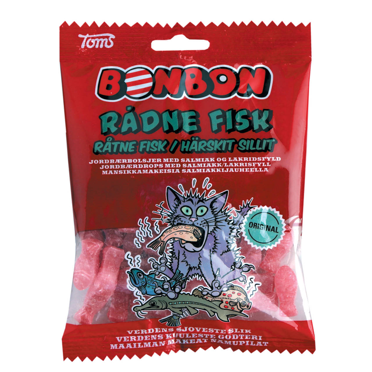 

Карамель Toms Bonbon Radne Fisk 125g