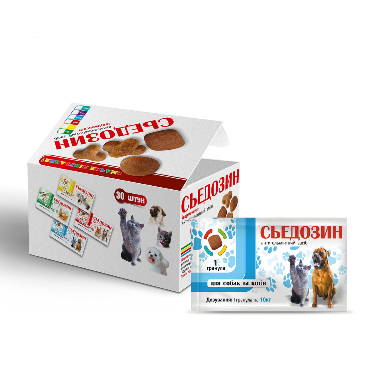

Сьедозин (1 на 10 кг.) 90 шт /уп